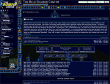 Tablet Screenshot of megaman.soniccenter.org
